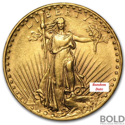 Gold America $20 Saint Gaudens (AU)