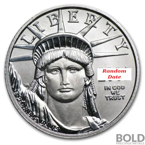 Platinum American Eagle *Random Date* - 1/4 oz