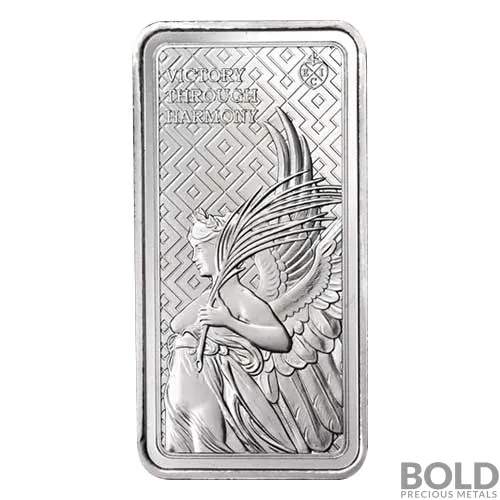 2022 10 oz St. Helena Queen''s Virtues Victory Silver Coin | BOLD