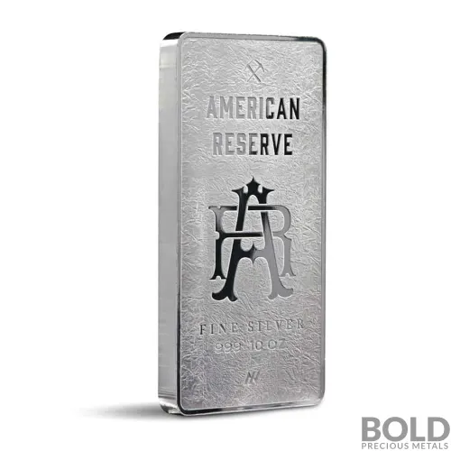 Silver 10 oz American Reserve Bullion Bar