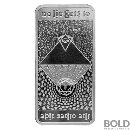 Silver 10 oz No Lies Bar