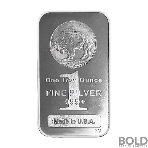 Molon Labe High Relief 1 oz .999 Silver Bar STL Mint - PM INC