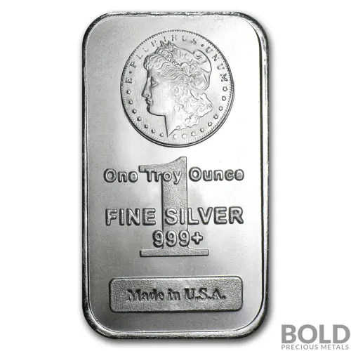 Silver - 1 oz Morgan Bar