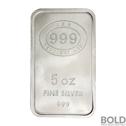 Silver 5 oz JBR Bar