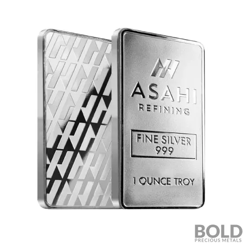 Silver 1 oz Asahi Bar