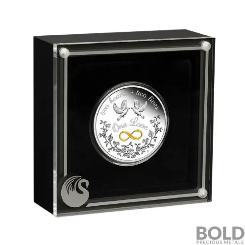 2023 Silver One Love Colored 1 oz Proof