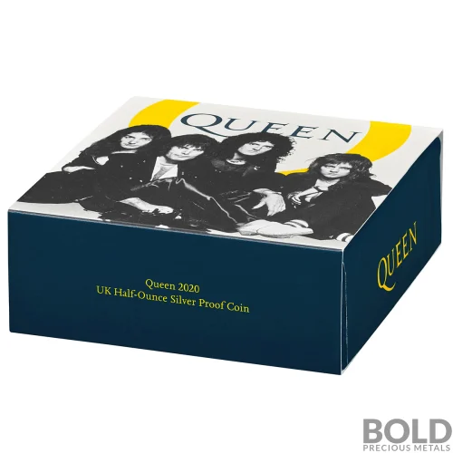 Queen イギリス 2020年 銀貨 UK Half Ounce Silver Queen 2020 UK Half Ounce Silver Proof Coin | The Royal Mint