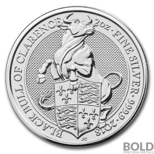 Queens Beasts Silver Coins | BOLD precious metals