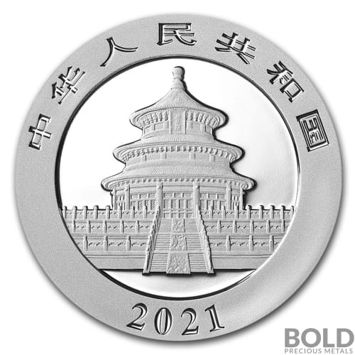 2021 30 g China Panda Silver (BU)