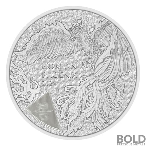 2021 1 oz South Korean Phoenix Silver Coins | BOLD Precious Metals