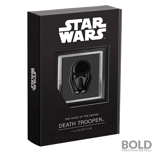 2022 1 oz Niue Faces of the Empire Death Trooper Silver Coin