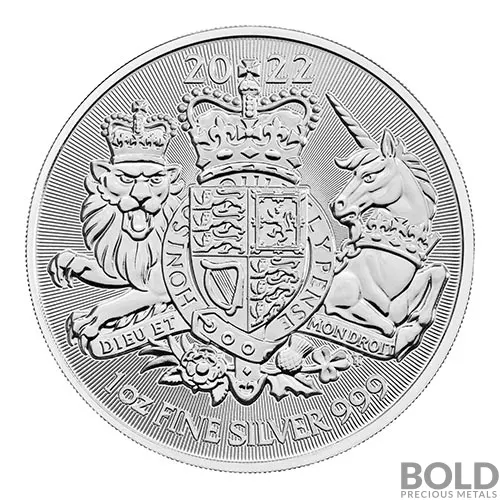 2022 Silver Great Britain Royal Arms - 1 oz