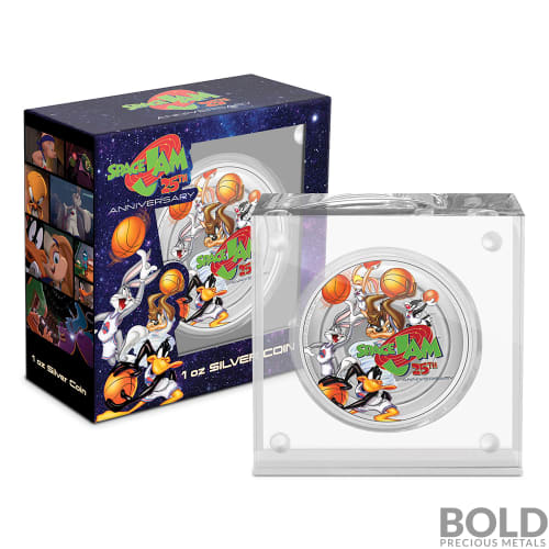 2021 Niue Space Jam 25th Anniversary 1 oz Silver Proof