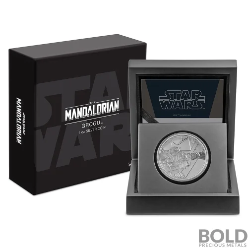 2022 Niue Mandalorian Classic: Grogu 1 oz Silver Proof