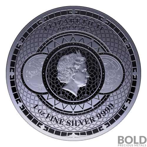 2022 Tokelau Chronos 1 oz Silver Coin BU | BOLD Precious Metals