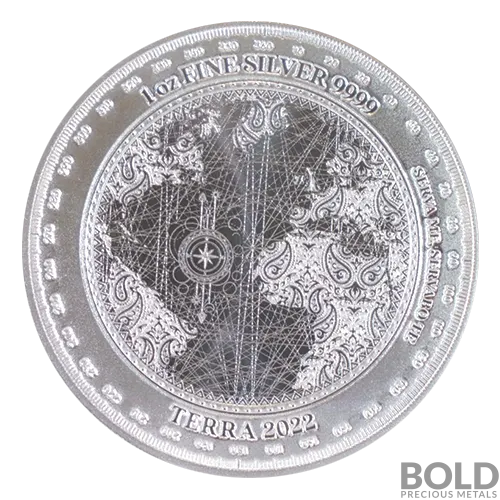 2022 1 oz Tokelau Terra Silver Coin | BOLD Precious Metals