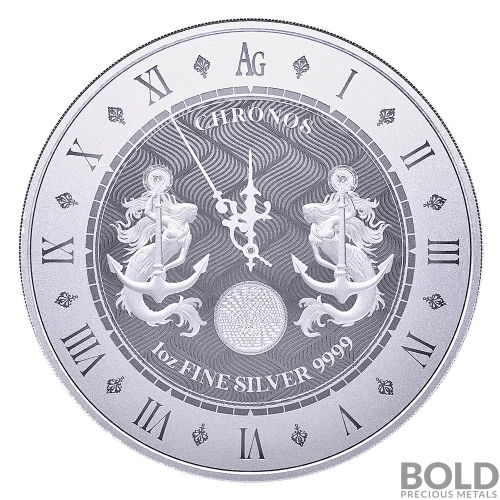 2021 1 oz Silver Tokelau Chronos BU | BOLD Precious Metals