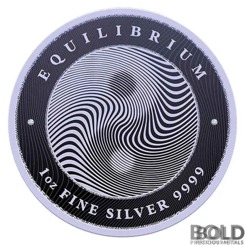 2021 Silver Tokelau Equilibrium: Balance 1 oz Prooflike