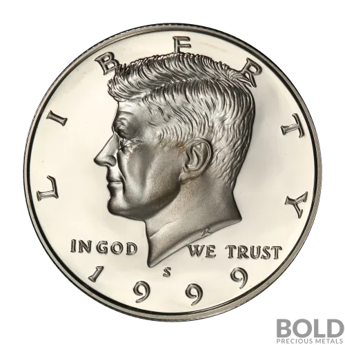 1999-S Kennedy Half Dollar : Silver Proof