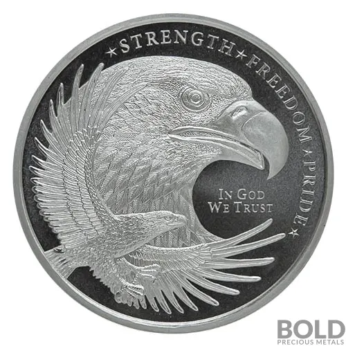 Silver 1/2 oz Eagle Round (Golden State Mint)