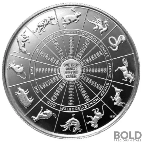 2020年　朱雀銀貨　mintdirect Highland-Mint-Rabbit-Silver-