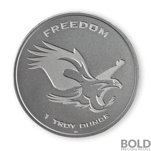 1 oz Asahi Freedom Liberty Silver Round | BOLD Precious Metals