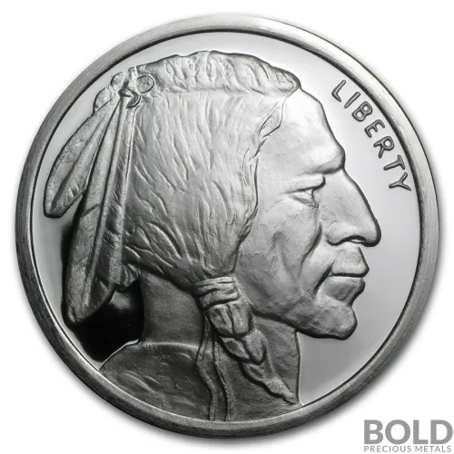 Silver 5 oz Buffalo Round (Golden State Mint)