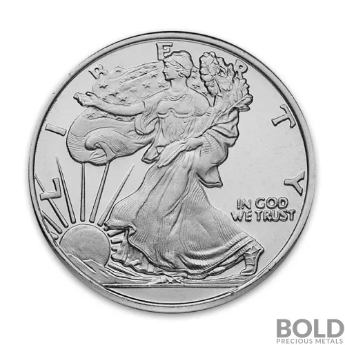 Silver - 1 oz Walking Liberty Round