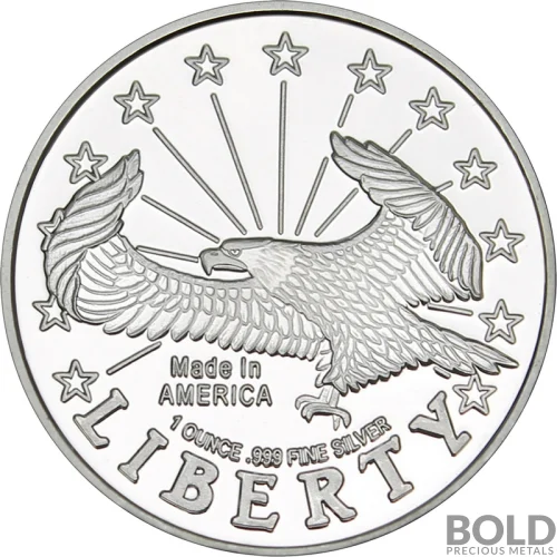 Silver - 1 oz Liberty Eagle Round