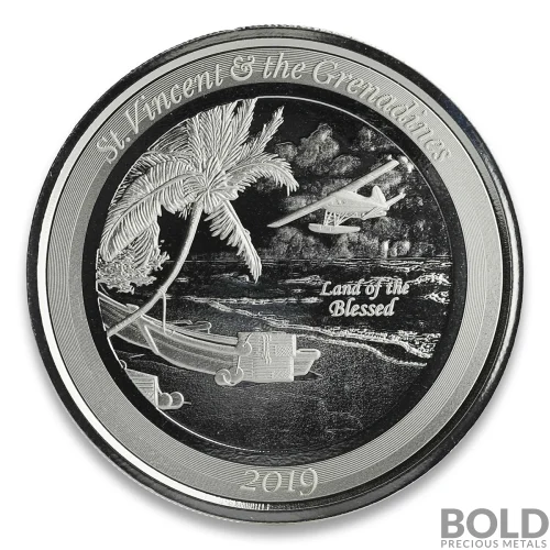 Buy 2019 EC8 St Vincent Grenadines Seaplane 1 oz Silver | BOLD
