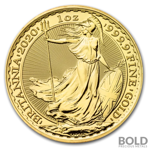 2020 Gold Great Britain Britannia - 1 oz