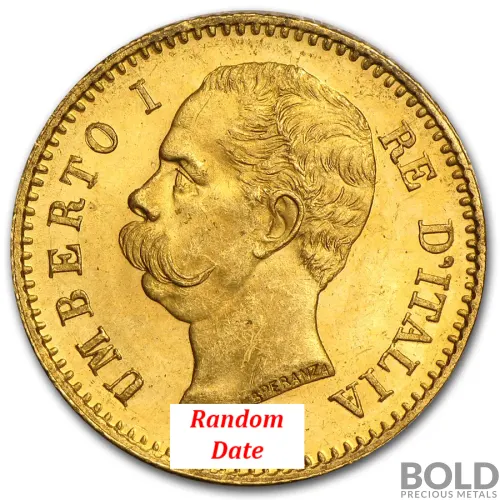 Gold World Italian 20 Lira