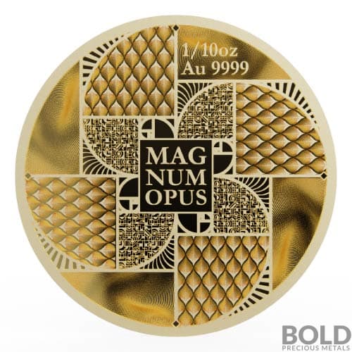 2023 1/10 oz Niue Magnum Opus Gold Coin (Prooflike)