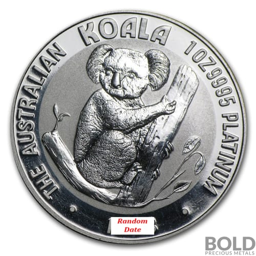 1 oz Australian Silver Koala Coin (Random Year)