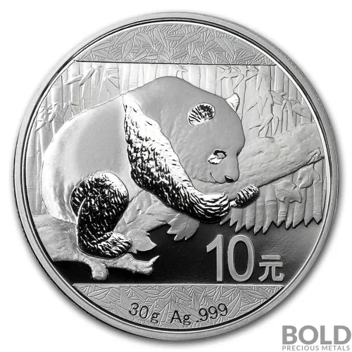 Silver Chinese Panda *Random Date* - 30 g