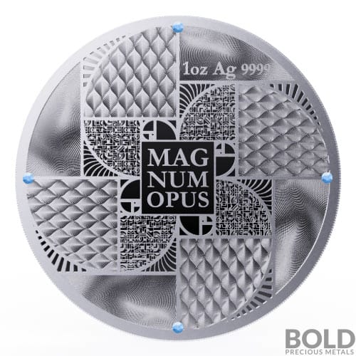 2023 1 oz Niue Magnum Opus Silver Coin (Proof, Impaired)