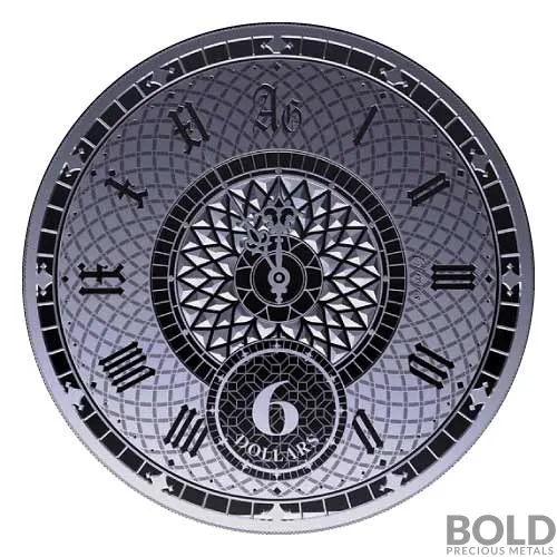 2022 1 oz Tokelau Chronos Silver Coin (BU)