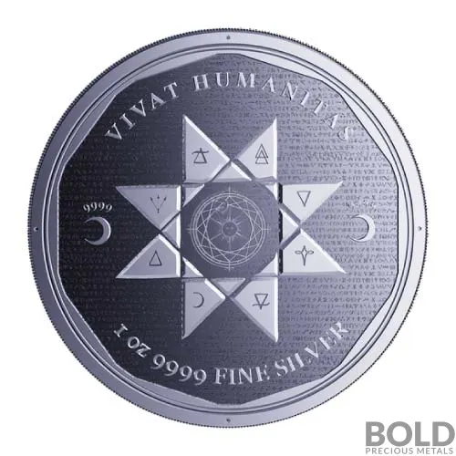 2022 1 oz Tokelau Vivat Humanitas Silver Coin (BU)