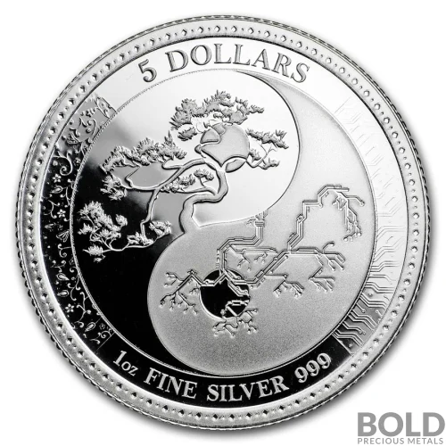 2018 1 oz Tokelau Equilibrium: Harmony Silver Coin (Prooflike)