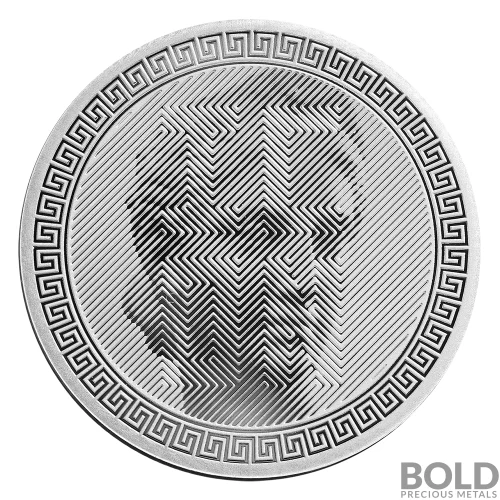 2020 1 oz Tokelau ICON: Diana Silver Coin (Prooflike, Impaired)