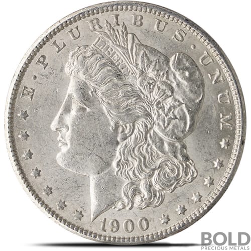 Pre-1921 Morgan Silver Dollar Coin (AU)