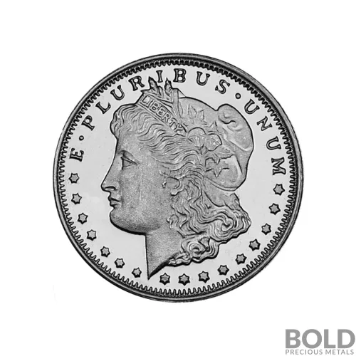1/4 oz Morgan Silver Round