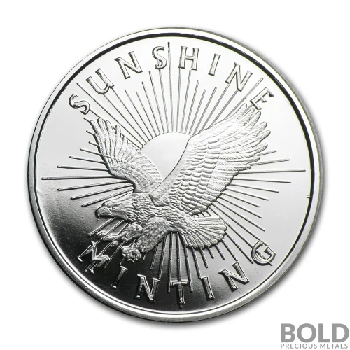 1/2 oz Sunshine Silver Round