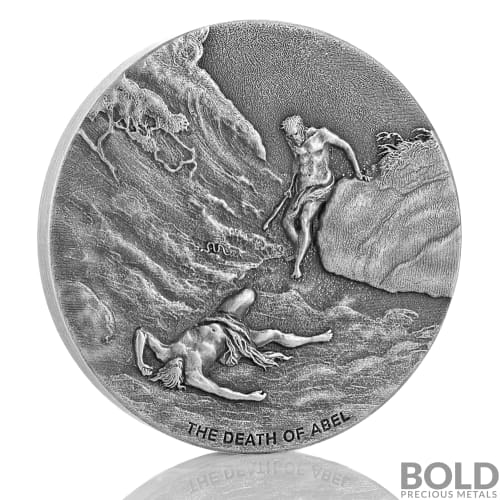 2017 Silver 2 oz Scottsdale Biblical Series - Death of Abel