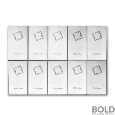 Valcambi Silver Bars