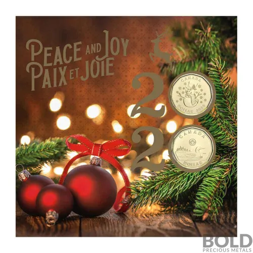 2020 Royal Mint Peace and Joy BU Coin (Set of 6)