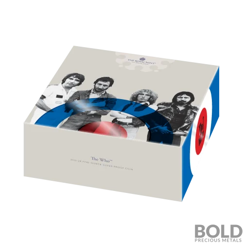 2021 5 oz Britain Music Legends 