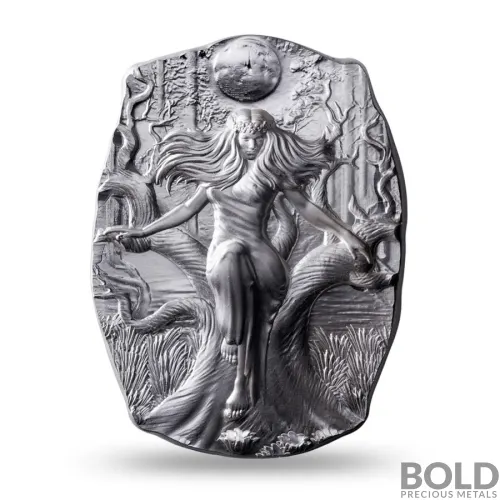 Silver 10 oz Argentia Goddess Mara UHR Bar