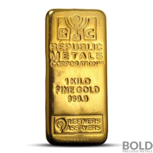 1 Kilo Gold Bar (Random Design)