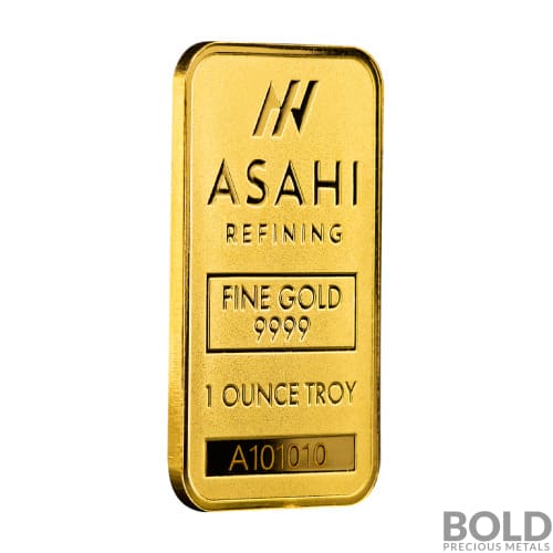 1 oz Asahi Diwali Gold Bar (In Assay)